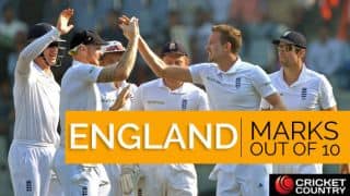 India vs England, Test series: Visitors’ marks out of 10